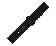 FIXED Silicone Sporty Strap Set do Smartwatch (20mm) black - 1341094 - zdjęcie 2